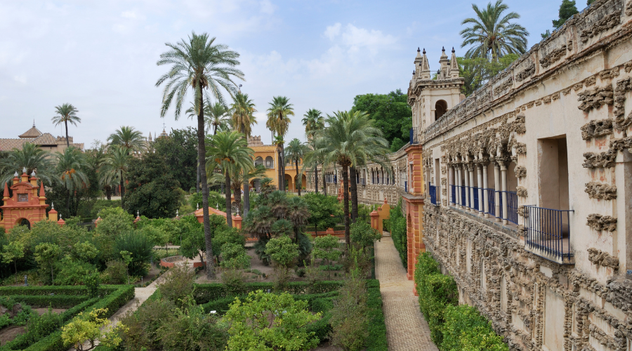 jardin-alcazar-séville 