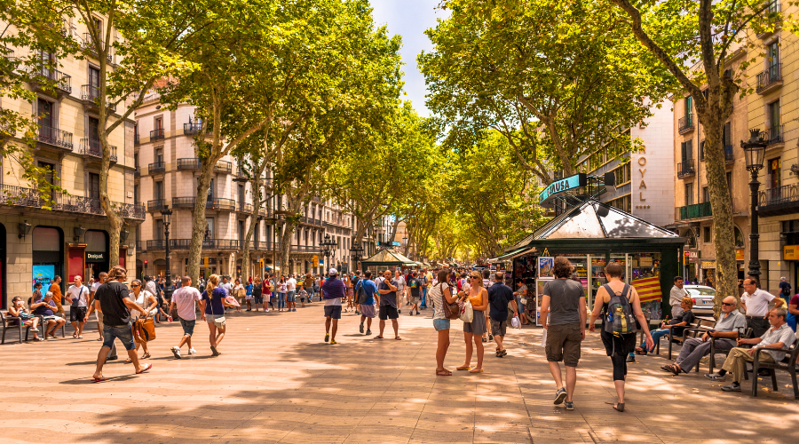 las remblas-barcelone